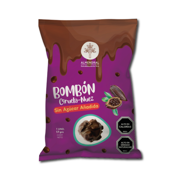 Bombón Ciruela Nuez
