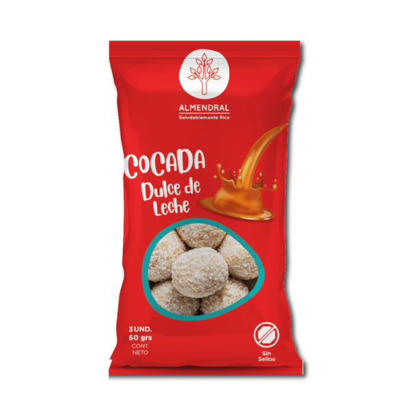 Cocadas Dulce de Leche 3 unidades