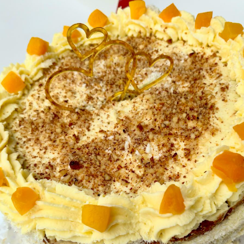 Torta durazno manjar